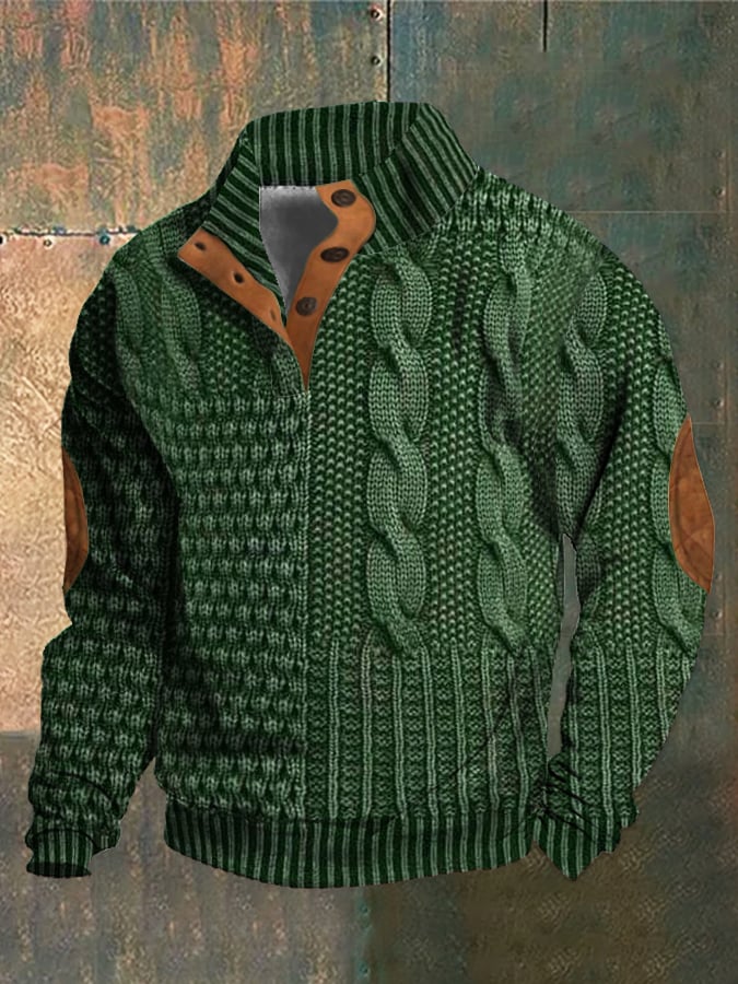 Stephan - Casual Buttoned Jumper