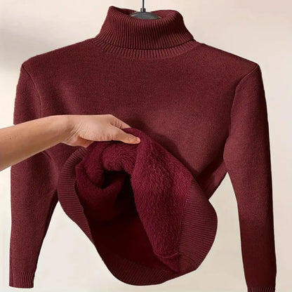 Gia | Turtle Neck Pullover Sweater