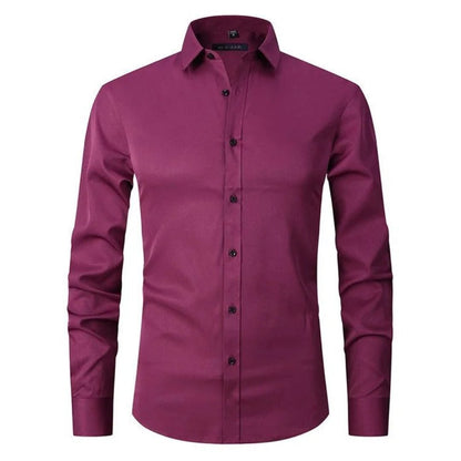 Leandro - Stretch Anti-Wrinkle Shirt